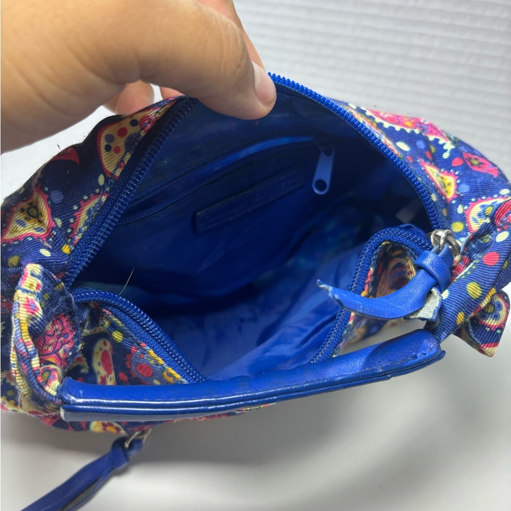 Vintage Tommy Hilfiger Blue Paisley HT logo Tote Bag Nylon‎ Changeable Shape - Picture 8 of 13
